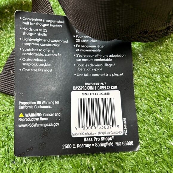 Camouflage Hunting Shotgun Shell Ammo Waist Belt Holder 12/20 Gauge Round NWT - Picture 6 of 6